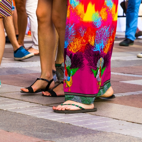 foot traffic
